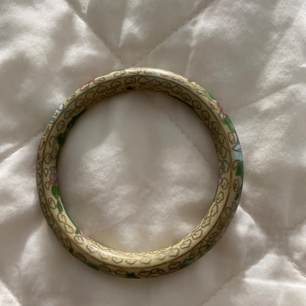 Cloisonn Bangle Bracelets - image 3